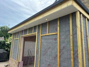 Exterior electrical lighting installation